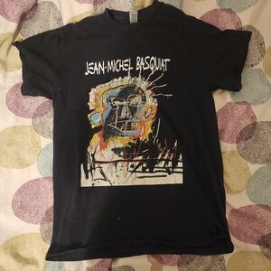 Gildan Black Jean-Michel Basquiat Graphic T-Shirt